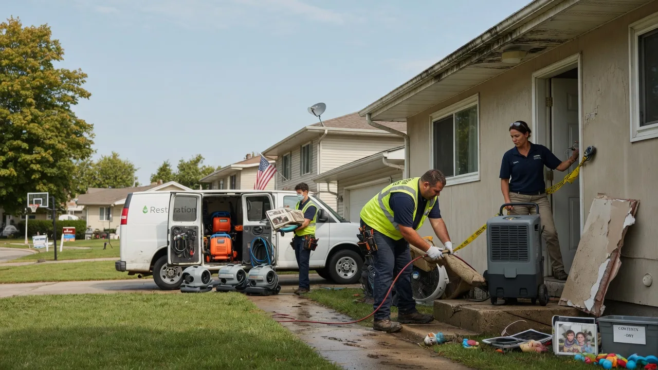 Water Damage Restoration in Wilmette, IL near me